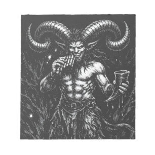 Gehorende Winter Satyr — door BurnsInHell Notitieblok