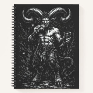 Gehorende Winter Satyr — door BurnsInHell Notitieboek