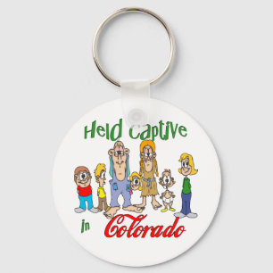 Gehouden Gevangene in Colorado Sleutelhanger