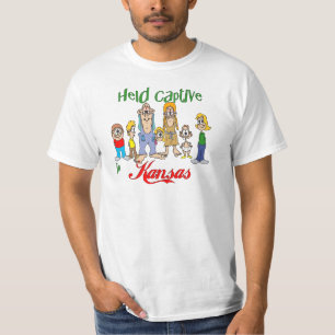 Gehouden Gevangene in Kansas T-shirt