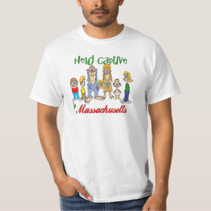 Gehouden Gevangene in Massachusetts T-shirt