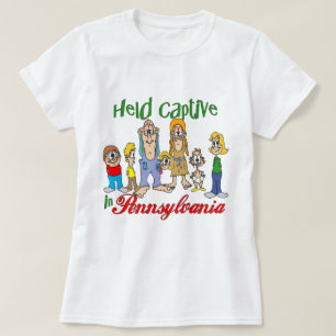 Gehouden Gevangene in Pennsylvania T-shirt