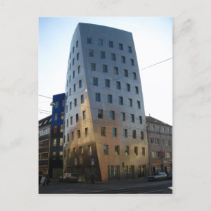 Gehry tower Hannover Der Gehry-Tower in Hannover d Briefkaart