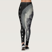 gehuld kadaver leggings (Achterkant)
