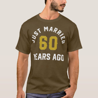 Gehuwd 60 jaar geleden echtgenoot en vrouw t-shirt