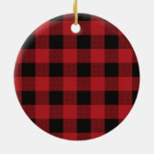 Gehuwd en helder kerstversiering keramisch ornament (Achterkant)