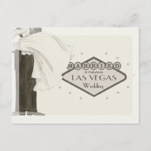 Gehuwd in het Briefkaart van Fabulous Las Vegas