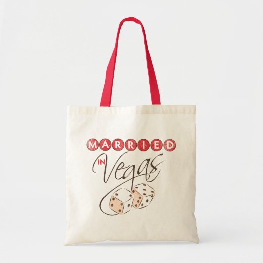 Gehuwd in Vegas Tote Bag (Voorkant)