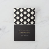  gehuwd kerstfeest aankondiging (Binnen)