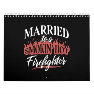 Gehuwd met een servetende hete brandweerman kalender