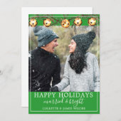 Gehuwde en heldere Passen getrouwd met kerstmis (Voorkant / Achterkant)