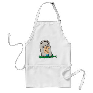Gehuwde Tombstone Apron Standaard Schort