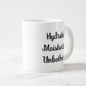 Gehydrateerde, gehydrateerde, ongehinderde grappig extra grote beker (Voorkant rechts)