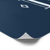 Geïceerde Drink Poster (Hoek)