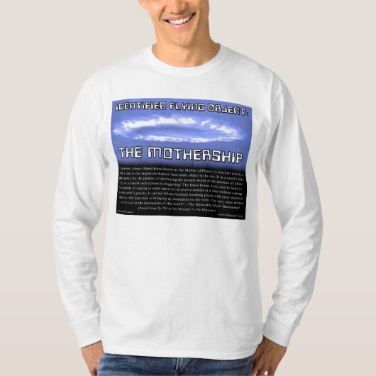 Geïdentificeerd vliegobject: HET MOEDERSCHAP T-shirt (Voorkant)