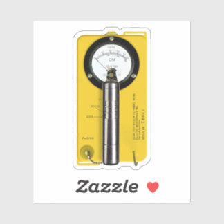 Geiger Counter CD V-700 Sticker