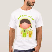 Geiger Girl en Toxikitty superheld T-shirt (Voorkant)