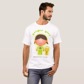 Geiger Girl en Toxikitty superheld T-shirt (Voorkant volledig)