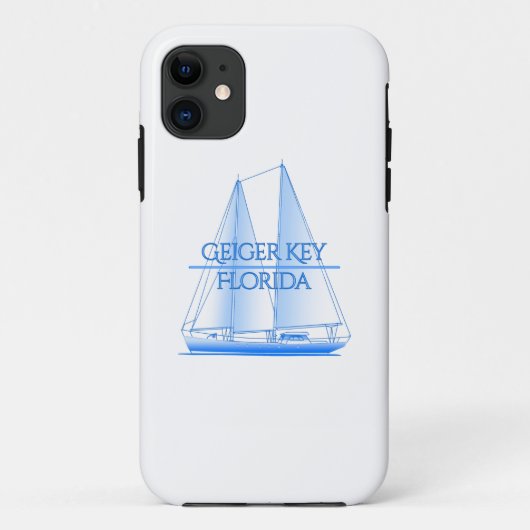 Geiger Key Kustkust Nautical Sailor Case-Mate iPhone Case (Achterkant)