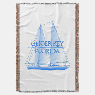 Geiger Key Kustkust Nautical Sailor Deken