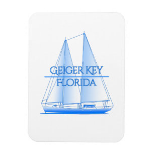 Geiger Key Kustkust Nautical Sailor Magneet