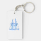 Geiger Key Kustkust Nautical Sailor Sleutelhanger (achterkant)