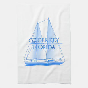 Geiger Key Kustkust Nautical Sailor Theedoek
