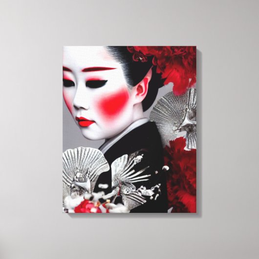 Geiko Canvas Print (Voorkant)