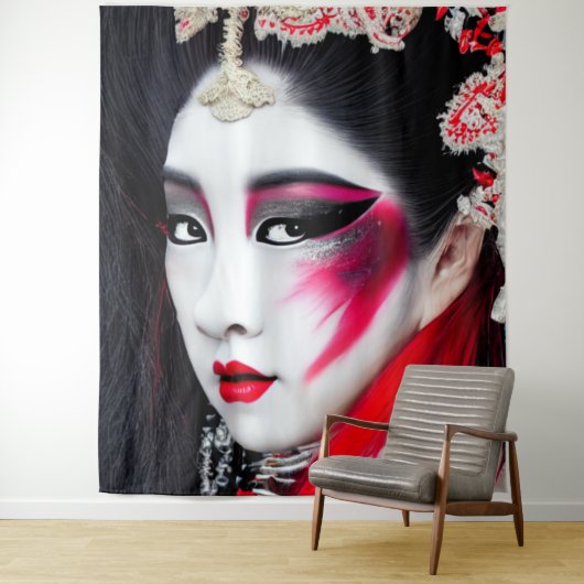 Geiko Tapestry Wandkleed (In situ)