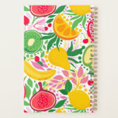 Geïllustreerd Fruit Botanisch Patroon Kleurrijk 20 Planner (Achterkant)