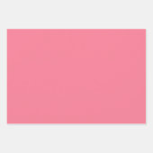 Geïllustreerd roze kerstboom inpakpapier (Voorkant 2)