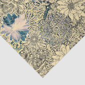 geïllustreerde bloemen tissuepapier (Detail)