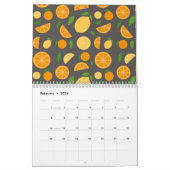 Geïllustreerde jaarkalender kalender (Feb 2026)