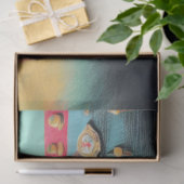 Geïllustreerde kerst notenkraker tissuepapier (Geschenk)