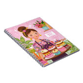 Geïllustreerde kookboeknotities Gepersonaliseerd r Notitieboek (Rechterzijde)