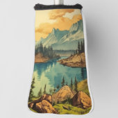  Geïllustreerde Nationale Parkkunst Golfheadcover (Draai 90)