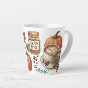 Geïllustreerde Pumpkin Spice Mokken