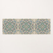 Geïllustreerde Sage Area Rug Yogamat (Achterkant (horizontaal))