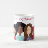 Geïllustreerde Vrouwen van de Wereld Mok (Center)