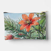 Geïllustreerde Waterverf Botanisch Sinaasappel Blo Etui (Achterkant)