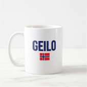 GEILO Noorwegen Koffiemok (Links)