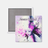 Geïmmortaliseerd in Ink Magnet Magneet (Voorkant / Achterkant)