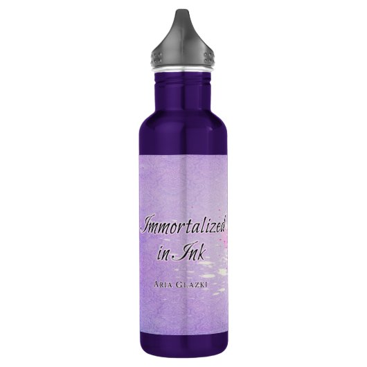 Geïmmortaliseerd in inktwaterfles waterfles (Links)