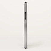 Geïndividualiseerde naam van geborsteld metaal Case-Mate iPhone case (Achterkant / rechts)