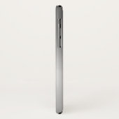 Geïndividualiseerde naam van geborsteld metaal Case-Mate iPhone case (Achterkant/links)