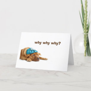 GEÏNEBRIEERDE DOG CELEBRATED UW BIRTHDAAG KAART