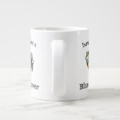 Geïnfecteerd met blauw-keelkoorts extra grote beker (Achterkant)