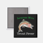 Geïnfecteerd met forelkoorts magneet (Voorkant / Achterkant)