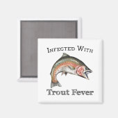 Geïnfecteerd met forelkoorts magneet (Voorkant / Achterkant)