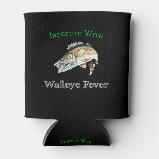 Geïnfecteerd met walleye koorts blikjeskoeler (Voorkant)